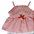 Conjunto Infantil Bata com Culote ou Short Florzinhas Rose Roana - Imagem 2