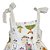 Vestido Infantil Casinha Encantada com Alça de Renda e Saia Três Marias Estampado Roana - Imagem 2
