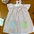 Vestido Infantil Raglan com Bolsinhos Bordados Candy Color Colorido Roana - Imagem 1