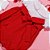 Pimpao Infantil Festa Bordado a Mao Gola e Botao de Lacinho Natal Quebra Nozes Vermelho Roana - Imagem 4