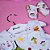 Vestido Infantil Casinha Encantada com Gola Bordada e Babado Estampado Roana - Imagem 8