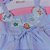 Conjunto Bata com Culote ou Short Infantil Fundo do Mar com Gola Bordada Roana - Imagem 6