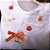 Conjunto Infantil Bata com Culote ou Short Minha Doce Laranjinha Xadrez Laranja Roana - Imagem 5