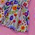 Vestido Infantil Gola Boneca Bordada Florido Estampado Roana - Imagem 7