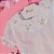 Conjunto Infantil Body com Culote Gola Bordada Rosa Roana - Imagem 5
