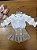 Conjunto Infantil Saia com Body ou Blusa Manga Longa Bege Roana - Imagem 3