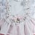 Conjunto Infantil Bata com Culote ou Short Gola Bordada Mundo Rosa Roana - Imagem 2