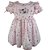Vestido Infantil Gola Boneca Mini Cogumelos Rosa Roana - Imagem 4