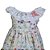 Vestido Infantil com Gola Bordada e Borboleta 3D Flores no Jardim Estampado Roana - Imagem 2