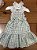 Vestido Infantil Ternura de Verão Xadrez Verde Roana - Imagem 2