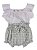 Conjunto Infantil Body com Culote Ternura de Verão Xadrez Verde Roana - Imagem 1