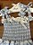 Vestido Infantil Gracioso Xadrez Azul Roana - Imagem 4