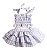 Conjunto Infantil Cropped com Saia Gracioso Xadrez Azul Roana - Imagem 1