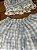 Conjunto Infantil Cropped com Saia Gracioso Xadrez Azul Roana - Imagem 5