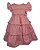 Vestido Infantil Menina Magia de Verão Rosa Roana - Imagem 1