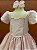 Vestido Infantil Mundo de Princesa Luxo Rosa Roana - Imagem 3