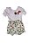 Conjunto Infantil Body com Culote Doce Moranguinho Estampado Verde Roana - Imagem 9
