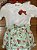 Conjunto Infantil Body com Culote Doce Moranguinho Estampado Verde Roana - Imagem 2