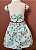 Vestido Infantil Doce Moranguinho Estampado Verde Roana - Imagem 3