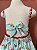 Vestido Infantil Doce Moranguinho Estampado Verde Roana - Imagem 4