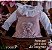 Jumper Roana com body gola franzida - Rosa seco - Imagem 2