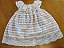 Vestido infantil Listrado Rosa Roana - Imagem 1
