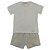 Pijama Menino Sonho de Brincar Bege Listrado - Roana - Imagem 1