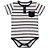 Conjunto Bermuda E Body Listrado Nini E Bambini - Imagem 2