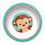 Pratinho Bowl Animal Fun - Macaco Buba - Imagem 1