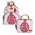 Kit Mochila e Lancheira Kids Joaninha Rosa Masterbag Baby - Imagem 1