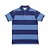 Camisa Polo Infantil Listrada Azul Lacoste - Imagem 1