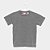 T-Shirt Cinza Lisa Infantil Lacoste - Imagem 1