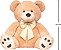 Urso Charles GG Bege - Buba - Imagem 2