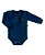 Conjunto Masc Body Ml E Calça Canelado Azul Escuro- Anjos Baby - Imagem 2