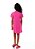 Vestido Infantil T-Shirt Rosa com Flor -  Mylu - Imagem 3