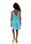 Vestido Infantil Trançado Lateral  Azul - Mylu - Imagem 3