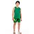 Regata Infantil com Costura Contrastante Verde Escuro- Oliver - Imagem 1