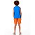 Regata Infantil com Costura Contrastante Azul -Oliver - Imagem 2