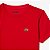 Camiseta Infantil Sport Quick Dry Vermelho- Lacoste - Imagem 3