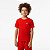 Camiseta Infantil Sport Quick Dry Vermelho- Lacoste - Imagem 1