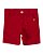 Conjunto Masc Camiseta Polo Listrada e Bermuda Sarja Vermelho - Anjos Baby - Imagem 3