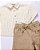 Conjunto Masc Camisa ML Quadriculada e Bermuda Sarja Caqui - Anjos Baby - Imagem 4