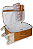 Mala Maternidade de Rodinha Teddy Caramelo-  Masterbag Baby - Imagem 5