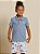 Conjunto Masc Infantil de Polo Azul e Bermuda de Microfibra Island - Banana Danger - Imagem 1