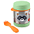 Pote Térmico Com Talher Zoo Guaxinim - Skip Hop - Imagem 2