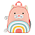 Mochila Infantil Zoo Gatinha - Skip Hop - Imagem 1