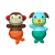 Brinquedo de Banho Mix & Match Macaco e Cachorro - Skip Hop - Imagem 1