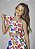 Conjunto Fem Infantil Blusa Cropped e Short Colorido - Mylu - Imagem 3