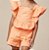 Conjunto Fem Infantil Cropped e Short Laranja - Luluzinha - Imagem 3