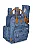 Kit Mala de Rodinha + Mochila Urban Dinossauro Azul - Masterbag - Imagem 6